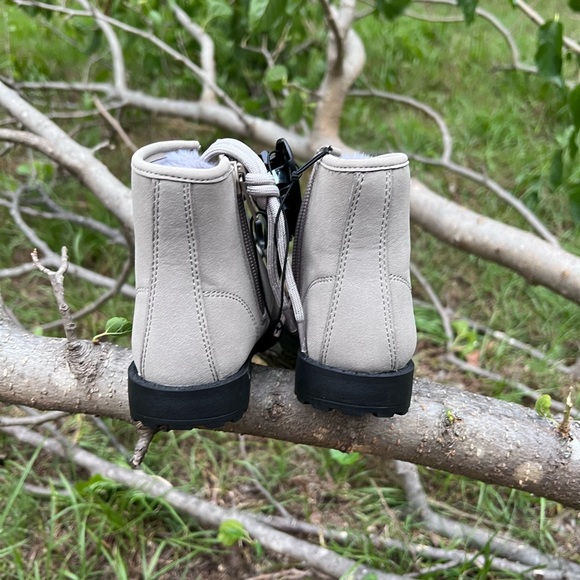 Wonder Nation Swede Leather Tan Bootie - Picture 9 of 11